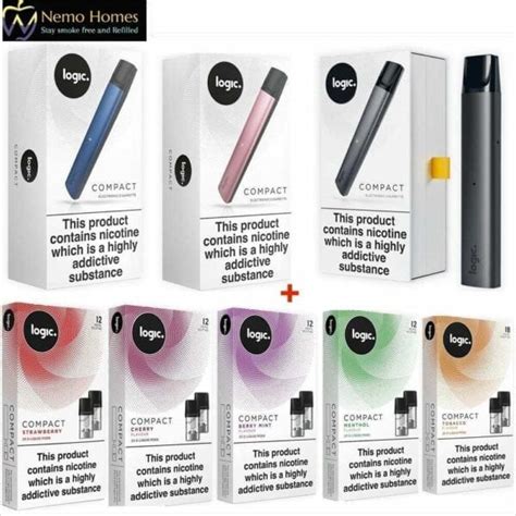 Logic Vapes Compact Pod + Starter Kit - Nemo Homes Vape Shop