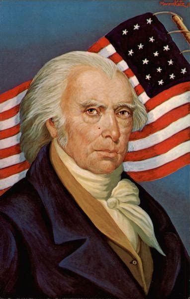 James Madison, 4th US President Presidents