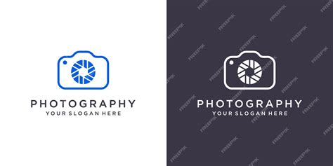 Premium Vector | Abstract camera logo design