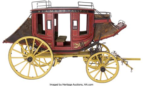 Concord Stagecoach: A Marvelous, Large Handcrafted Scale Model. ... | Lot #44270 | Heritage Auctions