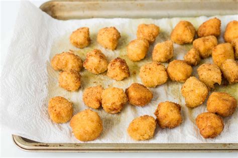 Seasoned and Deep-Fried Scallops Recipe