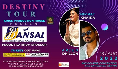 Destiny Tour - Live Concert by Nimrat Khaira and Arjun Dhillon