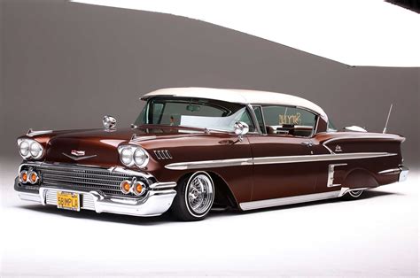 1958, Chevrolet, Impala, Custom, Tuning, Hot, Rods, Rod, Gangsta ...