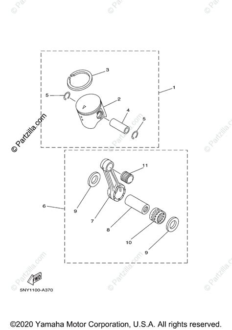 Yamaha Motorcycle 2021 OEM Parts Diagram for Optional Parts 1 ...