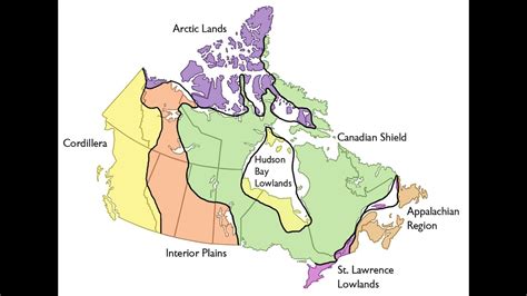 Canadian Landform Regions - YouTube