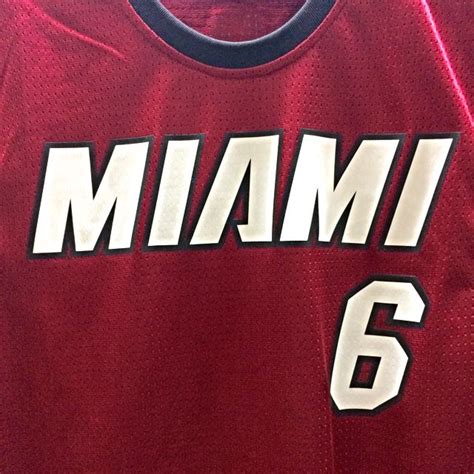 Lebron James Miami Jersey, Sports Equipment, Sports & Games, Racket ...