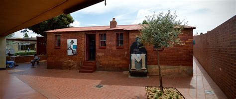 Nelson Mandela’s house is a museum on Vilakazi Street, Soweto (GL)