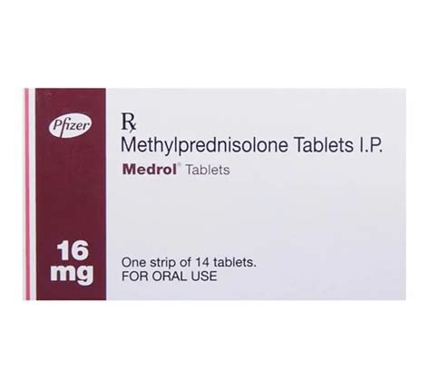 Medrol 16 Mg Metilprednisolona Tablets at Rs 200/box | SADAR | Nagpur ...