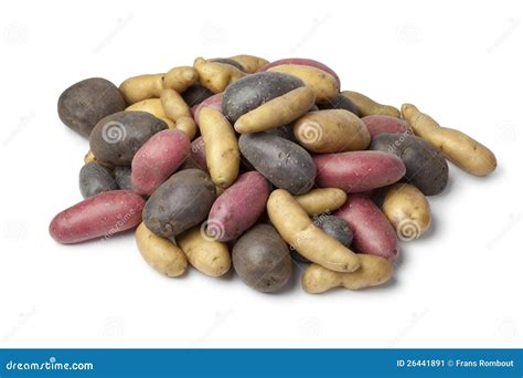 Variety of Heirloom Potatoes Stock Image - Image of white, vitalotte: 26441891