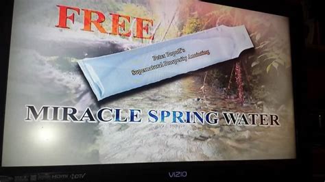 Free Peter Popoff Miracle Water | Whole Mom