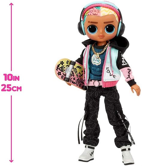 LOL Surprise OMG Guys Fashion Doll Cool Lev w/ 20 Surprises Poseable ...