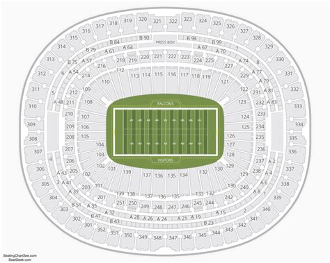 Atlanta Falcons Seating Chart | Seating Charts & Tickets