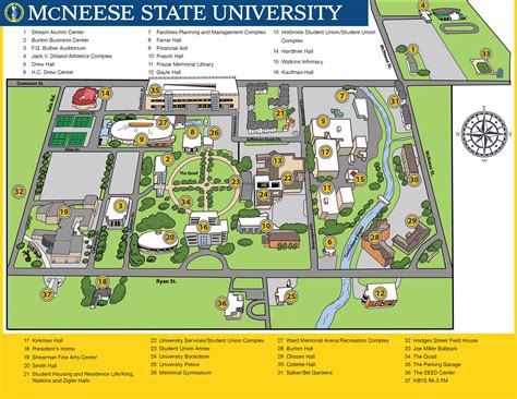 Campus Map | McNeese Online