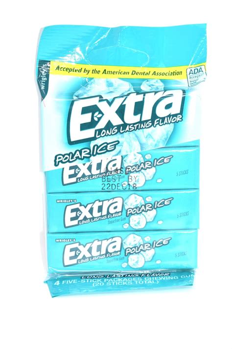 Extra Long Lasting Flavor Polar Ice Ingredients