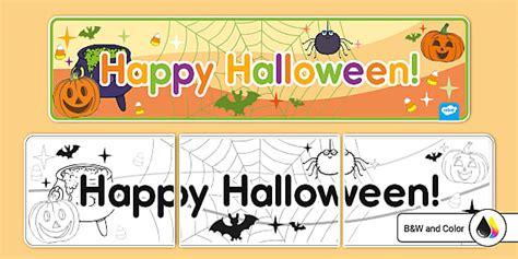 Halloween Printable Banner | Teaching Resources | Twinkl USA