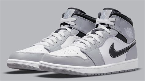 Air Jordan 1 Mid - 'Light Smoke Grey' | Shelflife