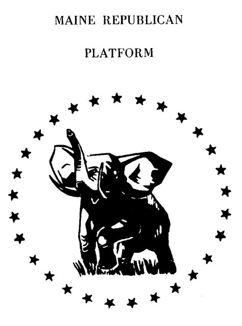 Republican Party Platform 1970 | Maine: An Encyclopedia