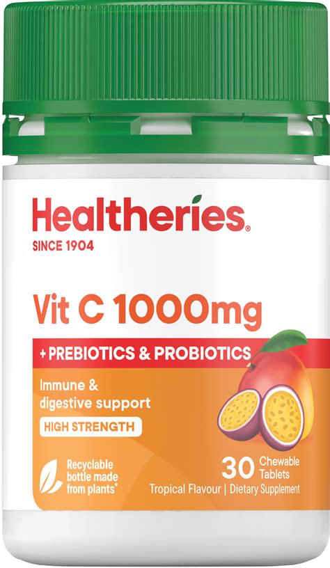 Vit C 1000mg with Prebiotics & Probiotics