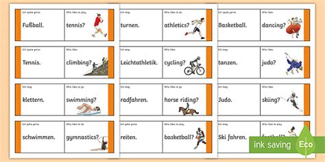 How Do We Say the German Words for Sports? - Twinkl