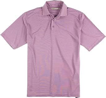 Jamaica Jaxx Mens Striped Short-Sleeve Polo Shirt M Purple at Amazon ...