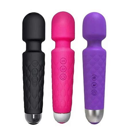 Multicolor SILICONE Cordless Rechargeable Electric Body Massager ...