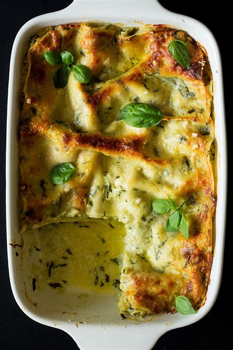 Italian Pesto Lasagna - Creamy, Cheesy & Vegetarian