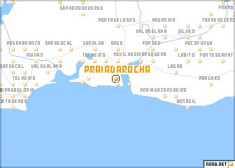 Praia da Rocha (Portugal) map - nona.net