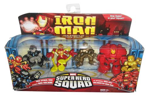 Marvel Super Hero Squad Figure Set (Iron Spider-Man / Ultimate War ...