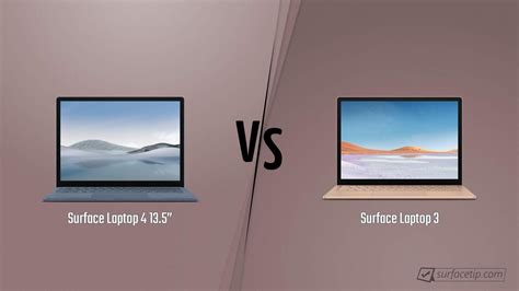 Surface Laptop 4 13.5” vs. Surface Laptop 3 - Detailed Specs Comparison