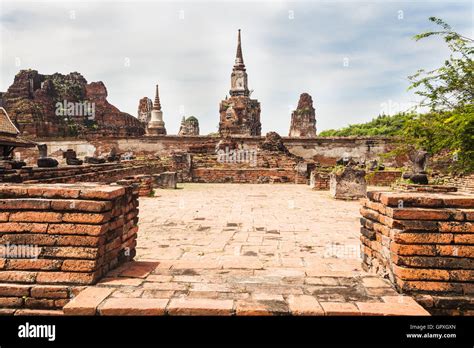 Ancient temple of Ayutthaya Stock Photo - Alamy