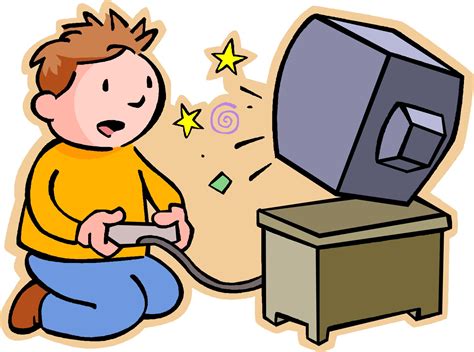 Playing Video Games Clipart | Free download on ClipArtMag