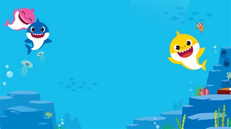 Pinkfong - Free #BabyShark Backgrounds! Now you can add...