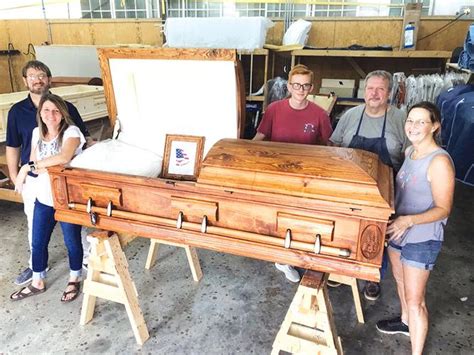 Local casket maker makes resting in peace a little easier | News | theblacksheartimes.com