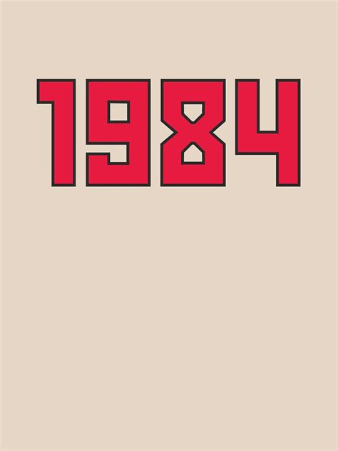 "1984 - George Orwell" T-shirt by clockstroke | Redbubble