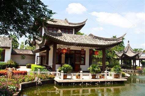 Chinese House — Stock Photo © graycat #3149573