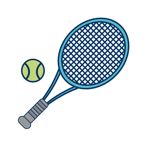 Tennis Icon Vector Illustration 422970 Vector Art at Vecteezy