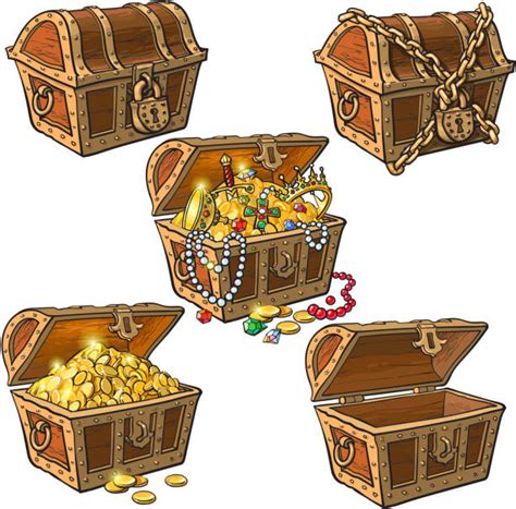 Pirate Treasure Chest Clip Art