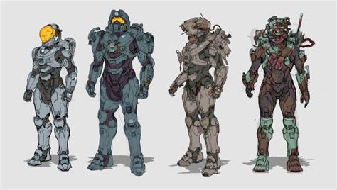 Halo 5 Concept Art Sampling Revealed - IGN | Halo armor, Halo 5, Halo