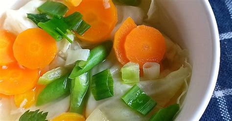 Resep Sup Sayur Segar oleh Dinarr - Cookpad