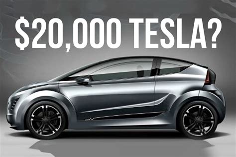 Tesla $20,000 Compact Electric Car Is Coming Soon