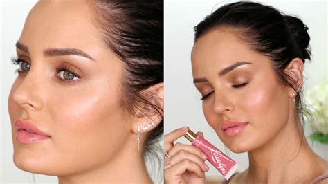 How to get Creamy Dewy Skin! \\ Natural Glow Makeup Tutorial - YouTube