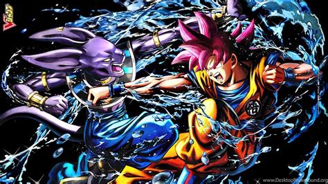 Image Goku Vs Beerus Wallpaper.png Dragon Universe Wikia Wikia Desktop Background