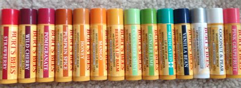 I showcase every flavor of Burt's Bees lip balm on the market : r/mildlyinteresting