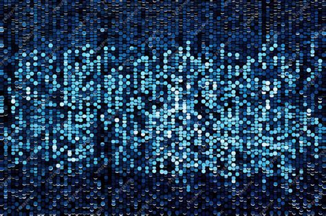 Premium AI Image | binary code pattern and numbers digital design