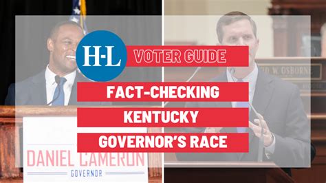 KY governor’s race: Fact checks on Beshear & Cameron | Lexington Herald Leader