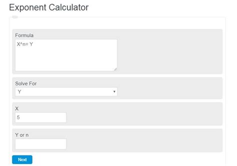 Exponent Calculator - Calculator Academy