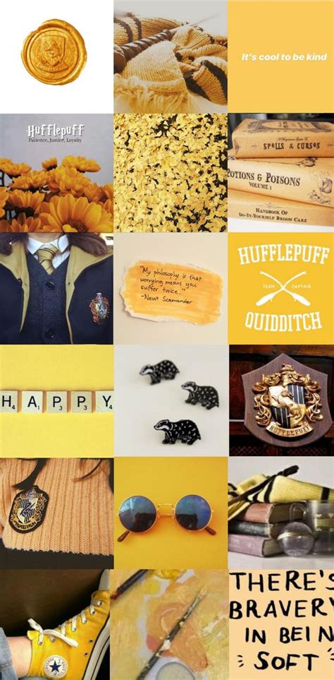 Hufflepuff Aesthetic Wallpaper by RadoNko