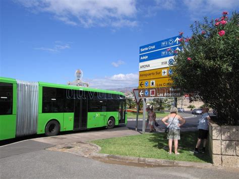 Los Cristianos Bus Station Map