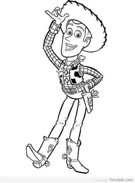 Sheriff Woody Coloring Pages – Warehouse of Ideas