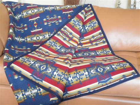 Pendleton blanket Native American reversible Navajo